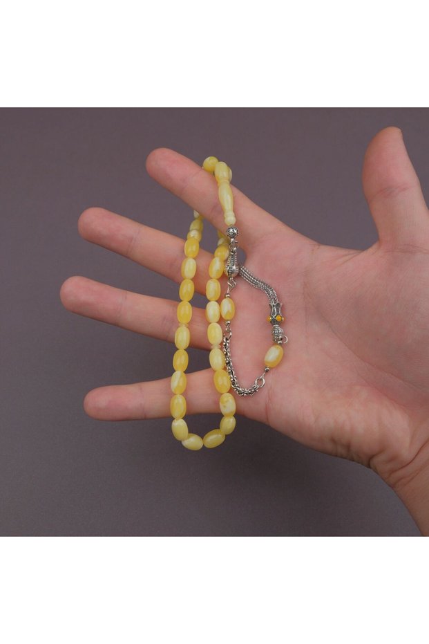 Beirut Drop Gold Color Tassel Egg Cut 7X11Mm Prayer Beads