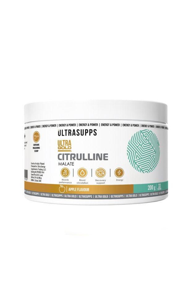 Ultra Gold Citrulline, Apple Flavor, 200 g