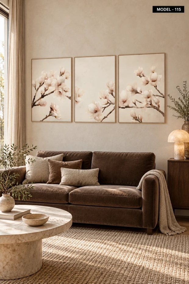 Adhesive Felt Painting - Poster Flower (Model-115)