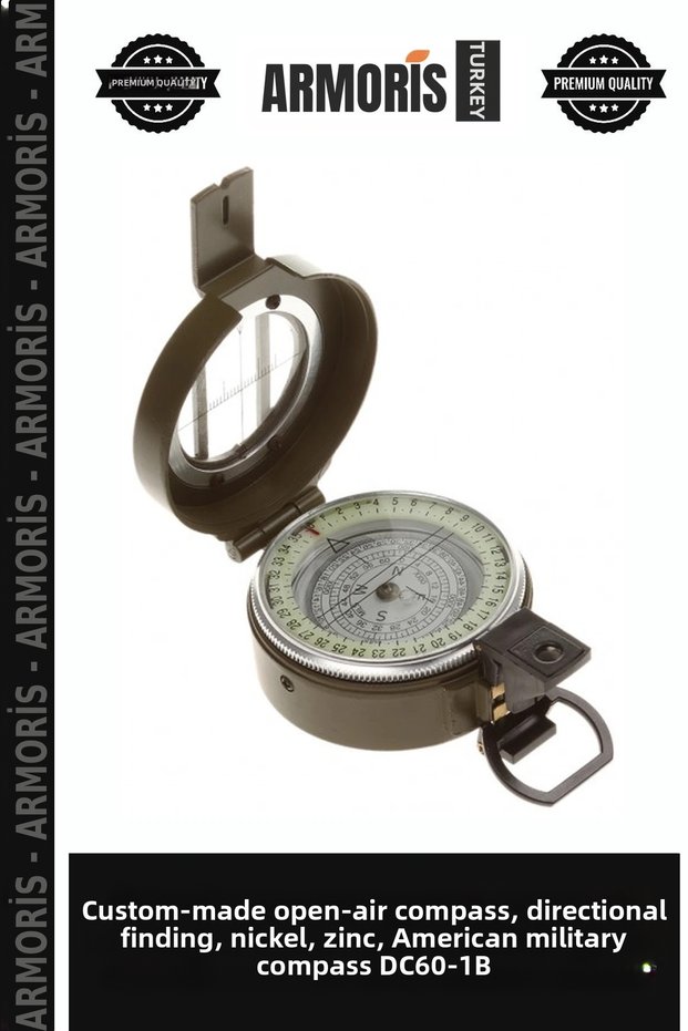 Special Production Camping Compass Outdoor Tool Direction Finding Nikula Zinc American Military Compass Dc60-1B