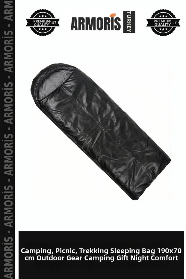 Camping Picnic Mountaineering Sleeping Bag 190X70 cm Outdoor Equipment Camper Gift Night Comfort