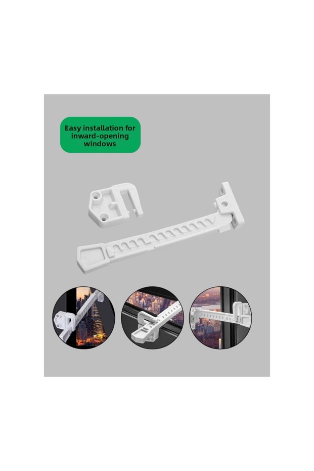 Window Opening Limiter Apparatus for Safety, 2 Pieces, New Generation
