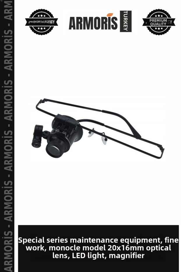 Special Series Maintenance Equipment Fine Workmanship Nikula-Goggles Model 20X16Mm Optical Lens Led Light Monocular Magnifier
