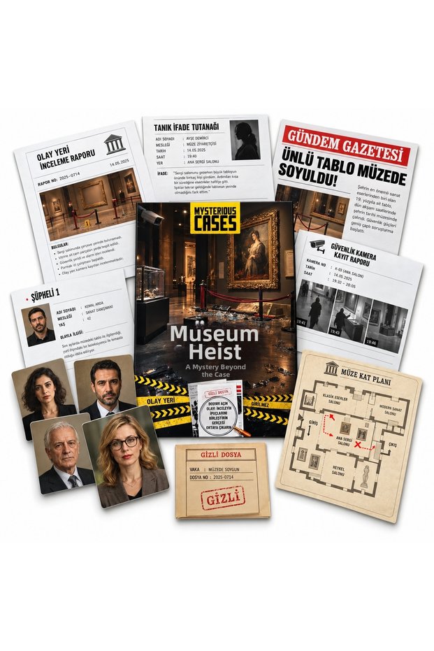 Detective Game a Real Case File, Robbery Solving and Finding the Thief Game Detective Work