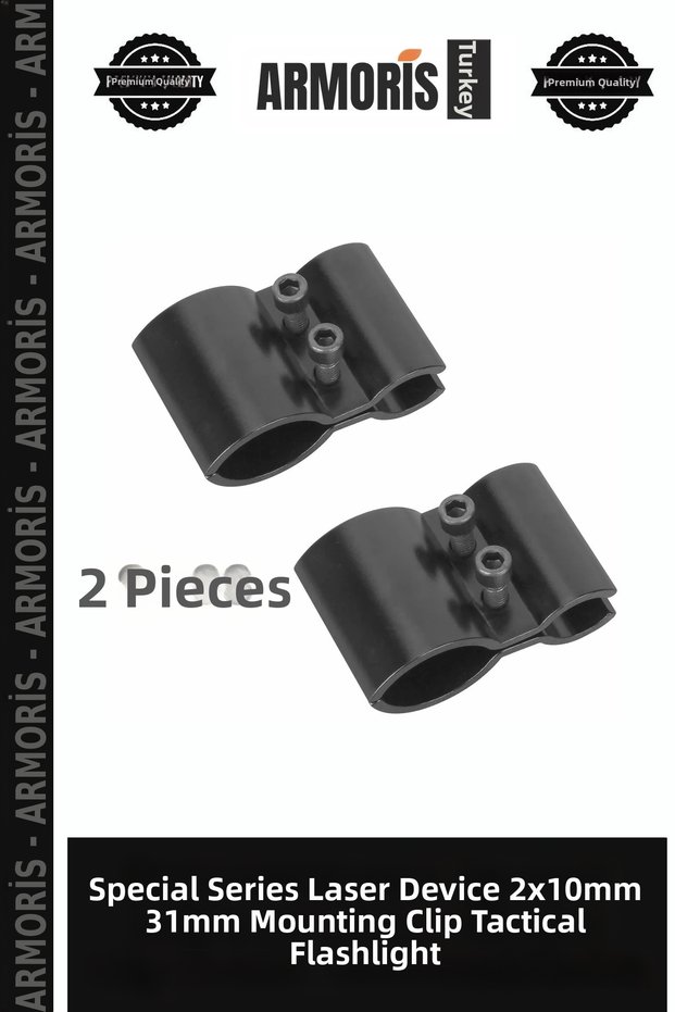 Special Series Laser Attachment 2X10Mm 31mm Mounting Clip Tactical Flashlight Torch