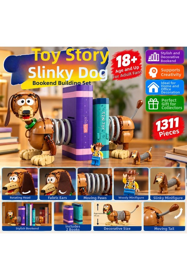 Toy Story Dog Slinky Book Support 43301