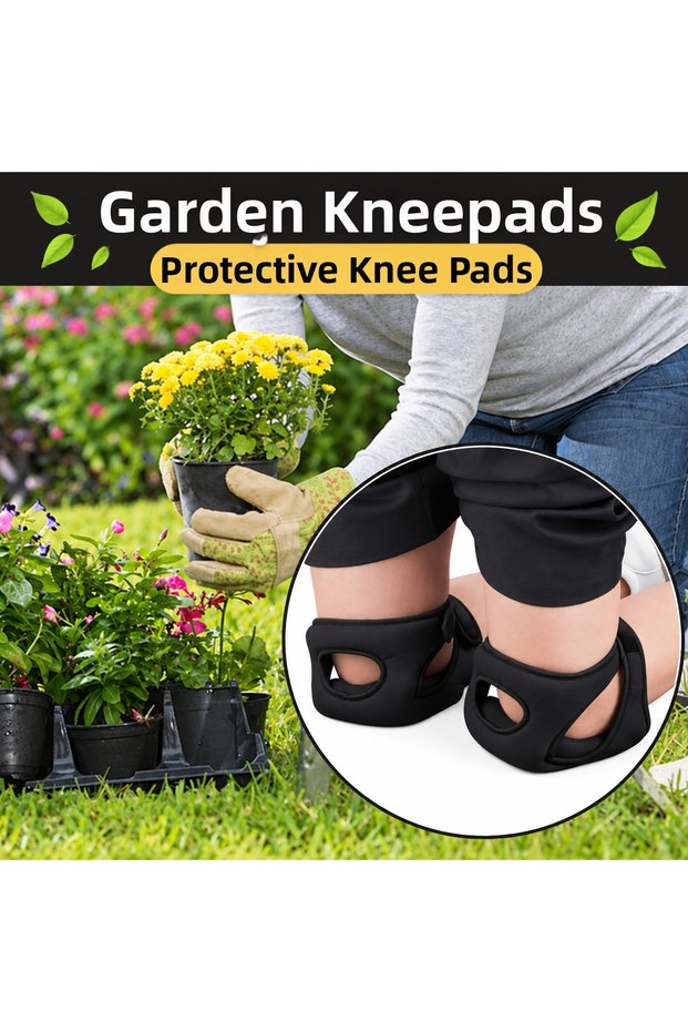 Adjustable Velcro Black Purple Knee Protector Cushion with Sponge for Floor Cleaning, Home Cleaning, Garden Care, Flower Planting, Weeding, and Repair Work Gardener Floor Cleaning Athlete Cleaning Knee Pads