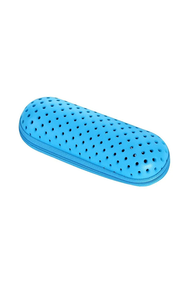 Blue EVA Swimming Goggles Storage Box Protective Cover Soft Glasses Box Swimming Equipment Breathabl
