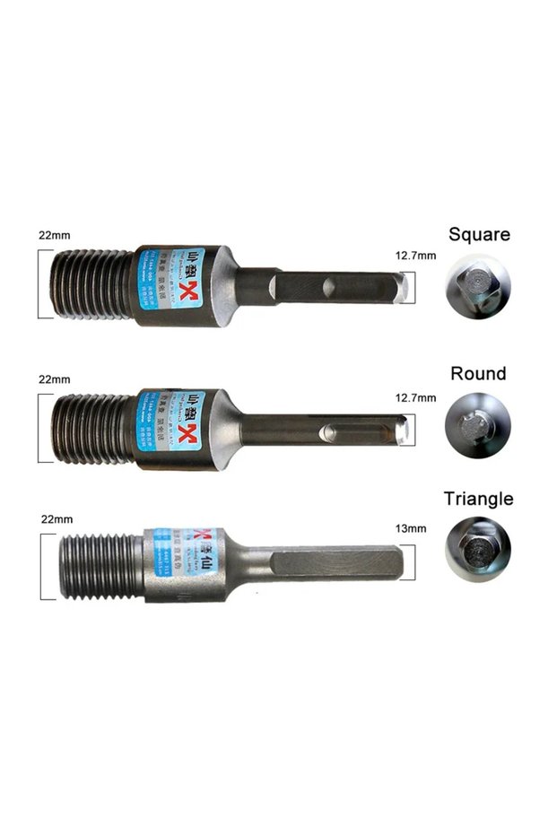 Round M22 Drill Bits Adapter For Electric Hammer Electric Drill Converter SDS Diamond Adapter Connec