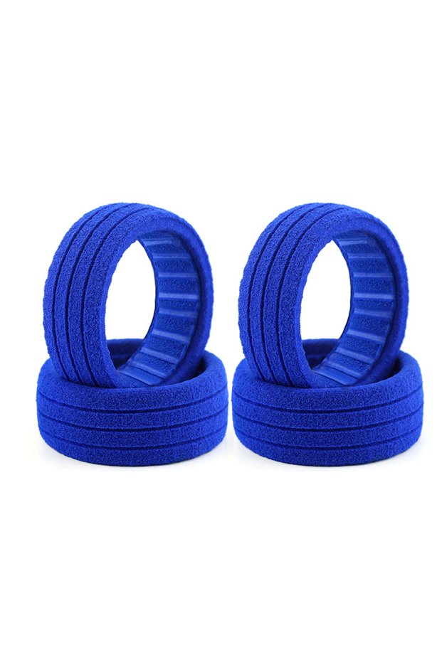 4Pcs 4Pcs 1/8 RC Car Foam Inserts - High-Performance Inner Tyres for Buggy, Truggy | Durable & Light