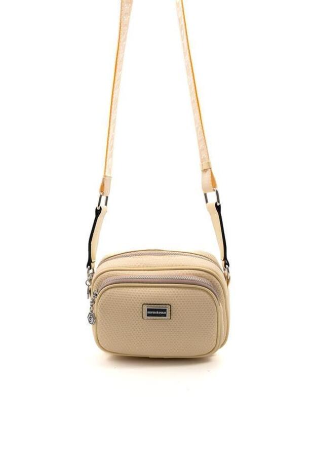 Yellow - Yellow Honeycomb Women's Crossbody Bag Sp1111
