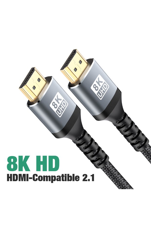 5m black 8K 60HZ 4K 120HZ HDMI 2.1 Cable 48Gbps HDR EARC For HDTV PC Laptop Projector Monitor PS5 Xb