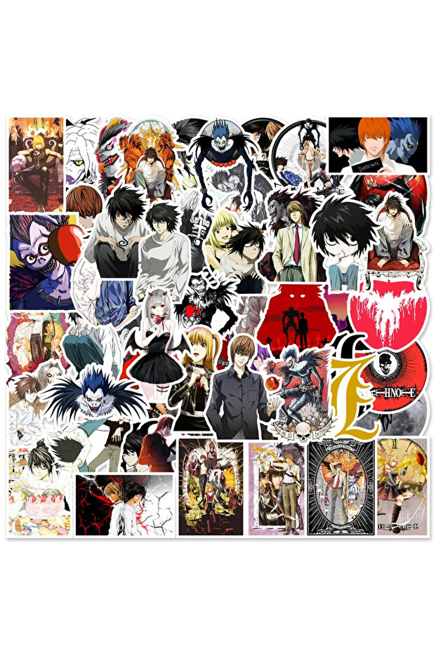 50pcs 50PCS Cool Anime DEATH NOTE Stickers Classic Toy DIY Car Motorcycle Luggage Guitar Cartoon Fun
