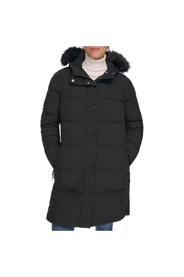 Women's Coat Tw3Mp234-Blk