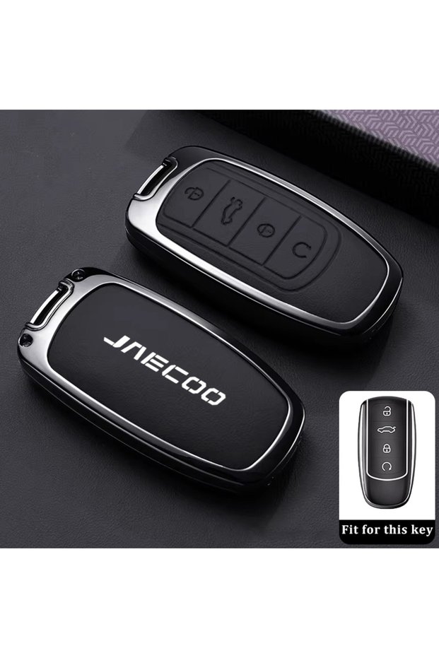 Key Case for Jaecoo Style 8-Black-1PC Car Key Case for Chery Jaecoo J7 7 PHEV J5 5 EV 2025 J8 8 2026