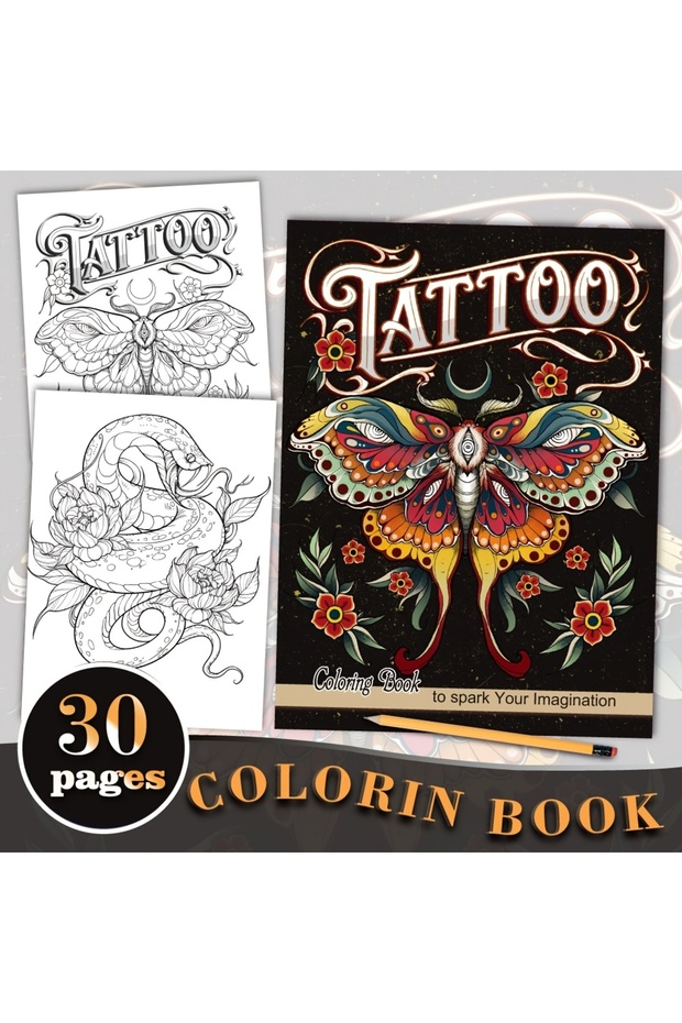【Mindfulness Adult Coloring Book】Upgraded 34-Page Adult Coloring Book - 8.3X 11.7inch ,Mindfulness C