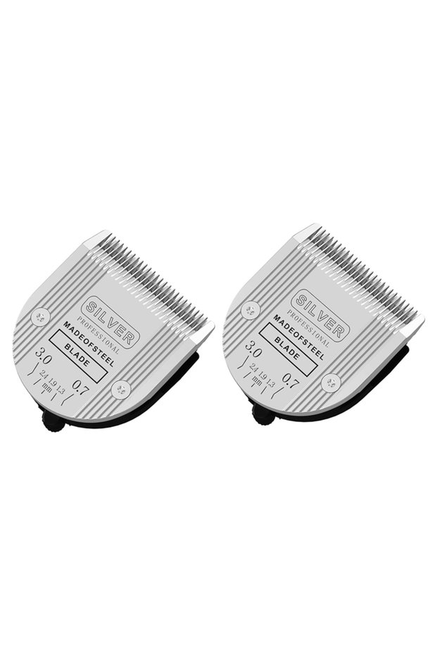 Pack of 2 Professional Animal Dog Pet 5in1 Adjustable Cut Length 0.7-3mm,For Wahl Arco,Bravura,Chrom