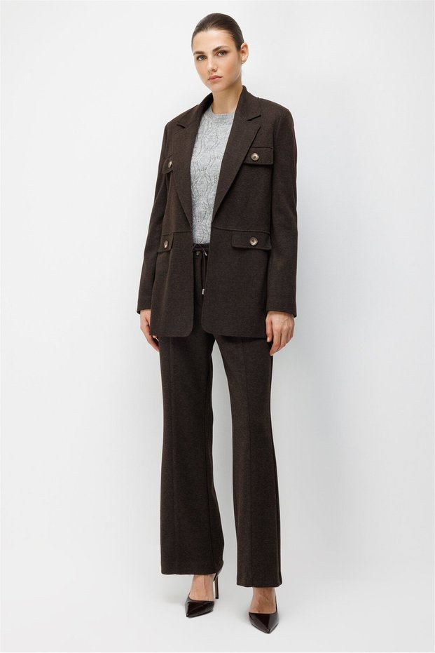 Beli Lace-Up Green Trousers