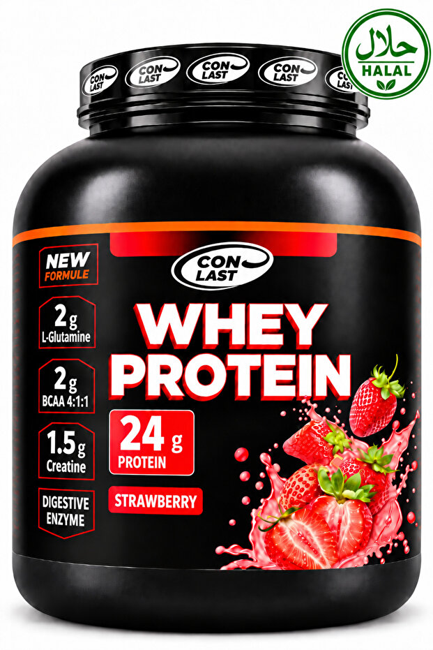 Whey Protein Strawberry 2000 Gr 24 g 100% Protein