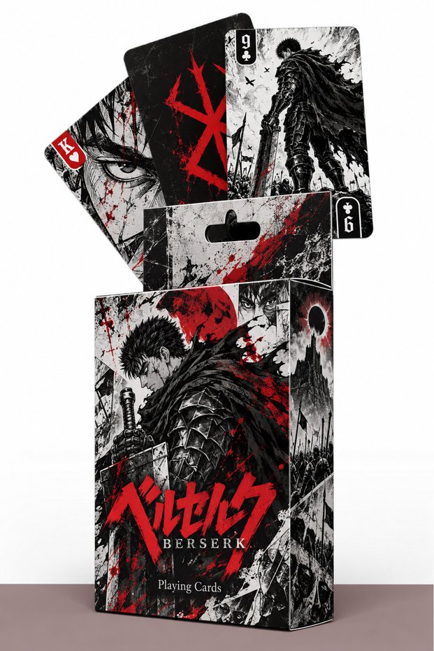 Genshin Impact Anime Themed Playing Cards – 54 Card Game Deck