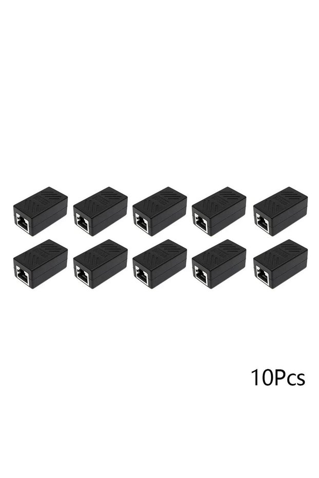 10PCS 1/5/10/20pcs RJ45 Coupler Ethernet Cable Coupler LAN Connector Cat7 Cat6 Cat5e Ethernet Cable
