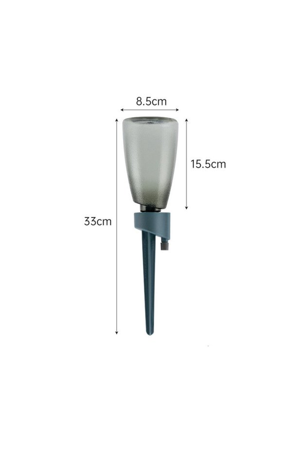 Blue New Automatic Flower Watering Device Garden Adjustable Speed Dripping Watering Flower Pot Succu