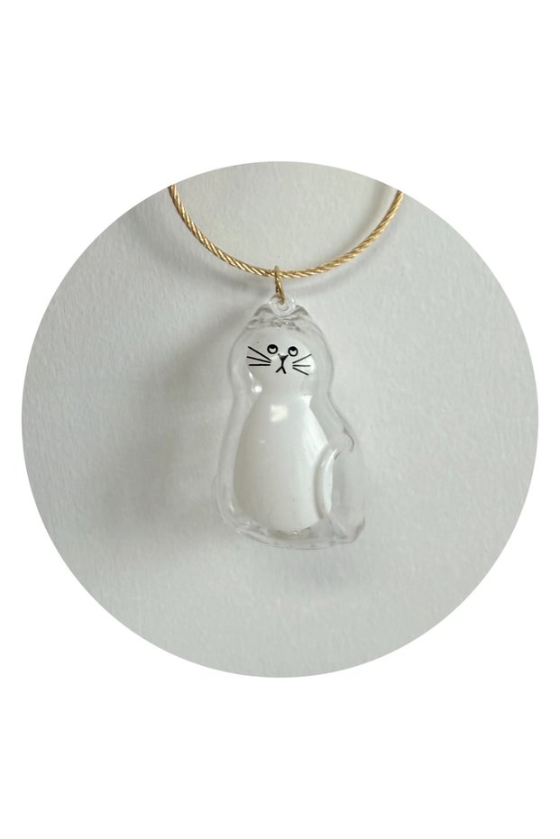 1 pc Cat5 Transparent Dog Shaped Keepsake Pendant Lovely Dog/Cat Hair Storage Memorial Box With Key