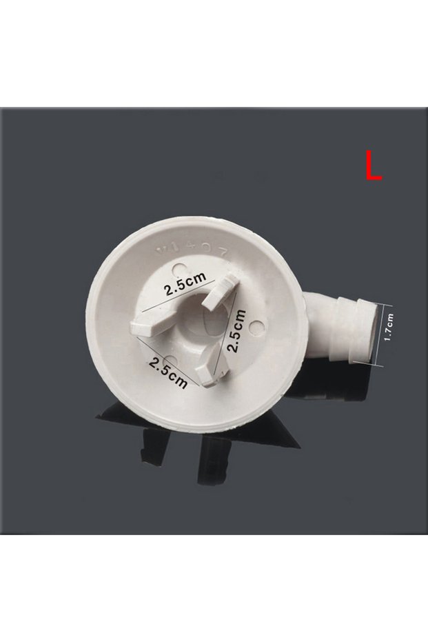style 7 Air Conditioner Ac External Unit Drain Hose Connector Elbow Fitting With Ring