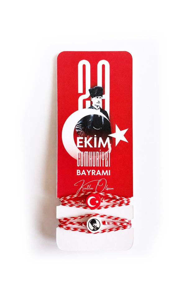 Turkish Flag Rope Bracelet | Moon Starry | School Ceremony National Day | October 29 | April 23 | May 19Th | July 15Th | November 10