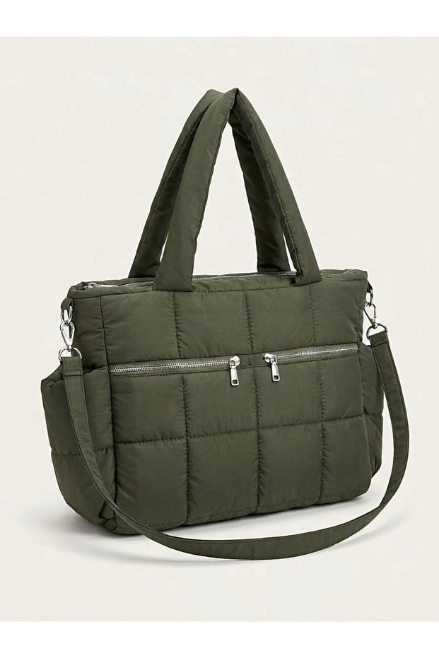 Rettangolo Speciale - Waterproof Puffer Bag - Khaki