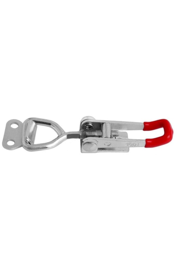1PC Toggle Clamp Door Bolt Type Quick Clamp GH-4001-SS Toggle Clamp Adjustable Stainless Steel Door