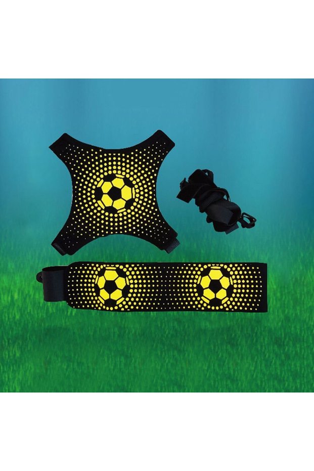 football Soccer Ball Juggle Bag Children Auxiliary Circling Belt Football Training Accessories Kick