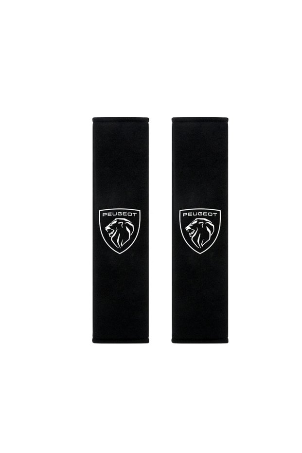 PEUGEOT printed B 2pcs Auto cotton Seat Belt Cover Case For Peugeot 206 307 308 3008 207 208 407 508