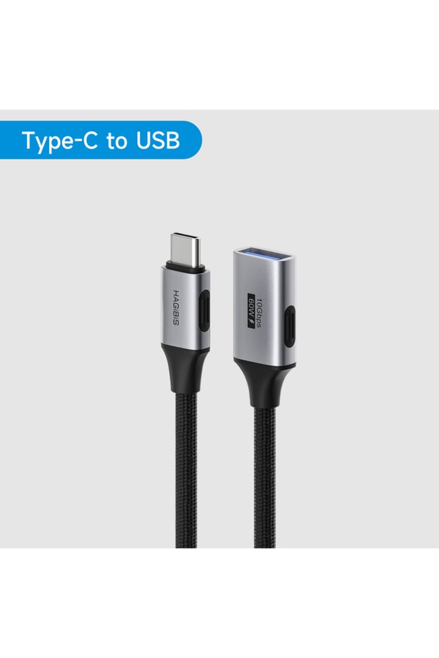 0.15m C to USB Female OTG Hagibis USB C to USB Cable Type C Male to USB Female OTG Adapter Cable 10G