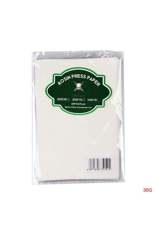 200x300mm 50pcs LTQ Vapor Rosin Press Paper Food Grade Non Stick Baking Paper For Rosin Extracting M