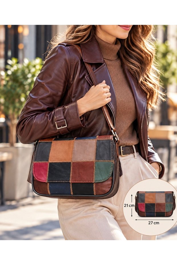 Genuine Leather Custom Made Women's Bag (27cm X 21cm)
