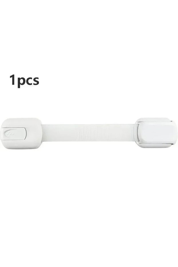 1PC Baby Safe Straps Baby Safety Lock Drawer Child Safety Cabinet Locks Adhesive Cabinet Drawer Door