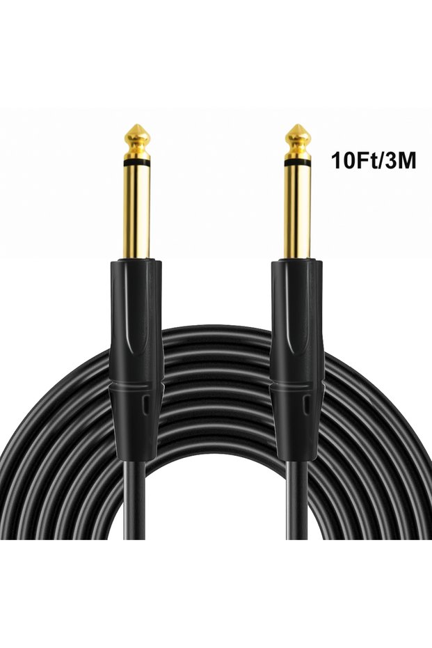 3M JUSTPRO High Quality Guitar Cable 10M/6M/3M Electric Instrument Bass AMP Cord for Electric Guitar