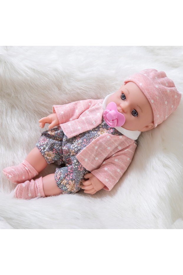 03 30cm Reborn Doll Can Be Washed, Soft 12inch Baby Doll Limb Movable and Clothes Detachable, Childr