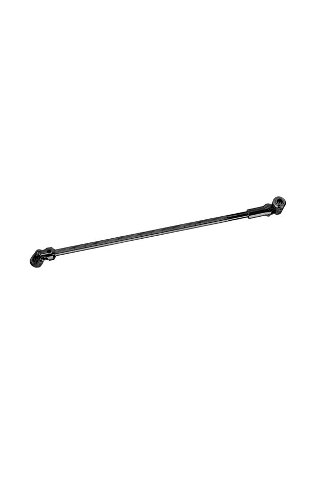 1Pcs Black Stainless Steel DIY Cut Length Driveshaft Universal Joint Drive Shaft For 1/10 LCG RC Cra