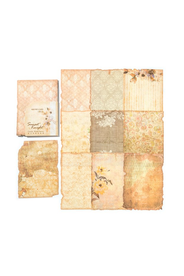 2 30 Sheets Vintage Journal Scrapbooking Supplies Material Labels paper for Journal notebook Planner