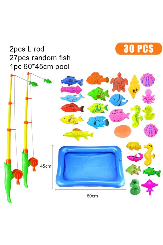27Y2GG1DC Fishing Game Kit Plastic Party Favors Festival Leisure Entertainment Gathering Gifts for G