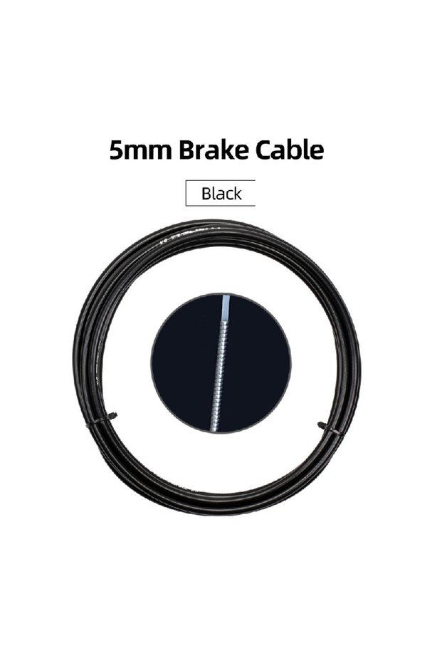 Brake-Black 3m Bicycle Shift Brake Cable Tube Road Mountain Bike Shift Housing Bicycle Shifter Derai