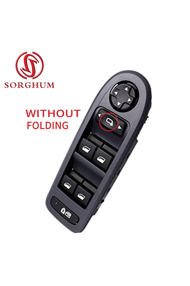 Without Folding SORGHUM Window Switch Lifter Button Controller Accessories 6490.QY For 2008-2013 Peu