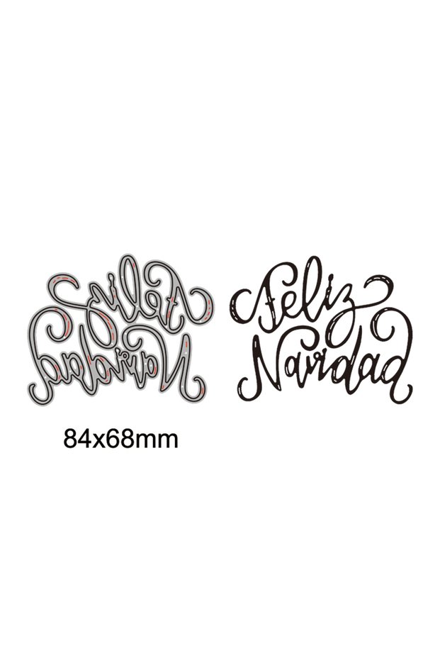 14 Spanish Word Metal Cutting Dies Best Wishes Alphabet Diecut Diy Scrapbook Photo Album Embossing C