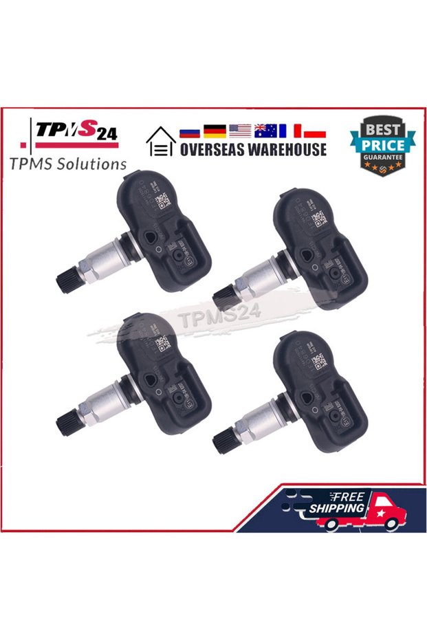 4 Pieces For Toyota Land Cruiser RAV4 Prado C-HR Camry 433MHZ TIRE PRESSURE TPMS SENSOR PMV-C215 426
