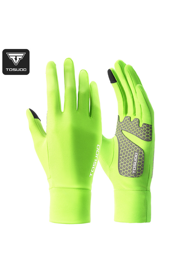 L PBst-07 TOSUOD Gloves Touch Screen Windproof Non Slip Cold-proof Cycling Gloves Outdoor Men's Wome