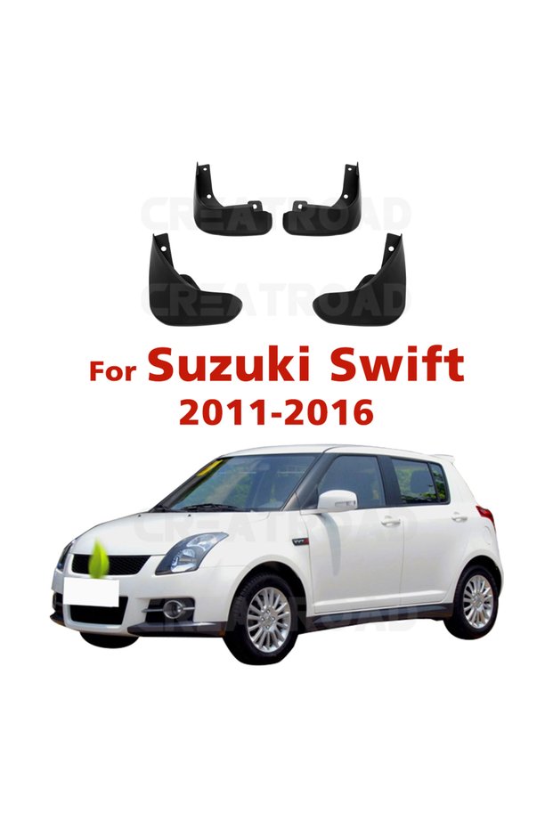 Front Rear Mud Flaps For Suzuki Swift 2011 -2016 2012 2013 Fender Splash Guards Mudguards Car Access