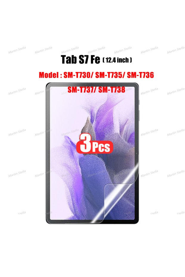 tab s7 Fe 3Pcs Paper Feel Like Screen Protector for Samsung Galaxy Tab S7 S8 S9 Plus Ultra A9 Samsun