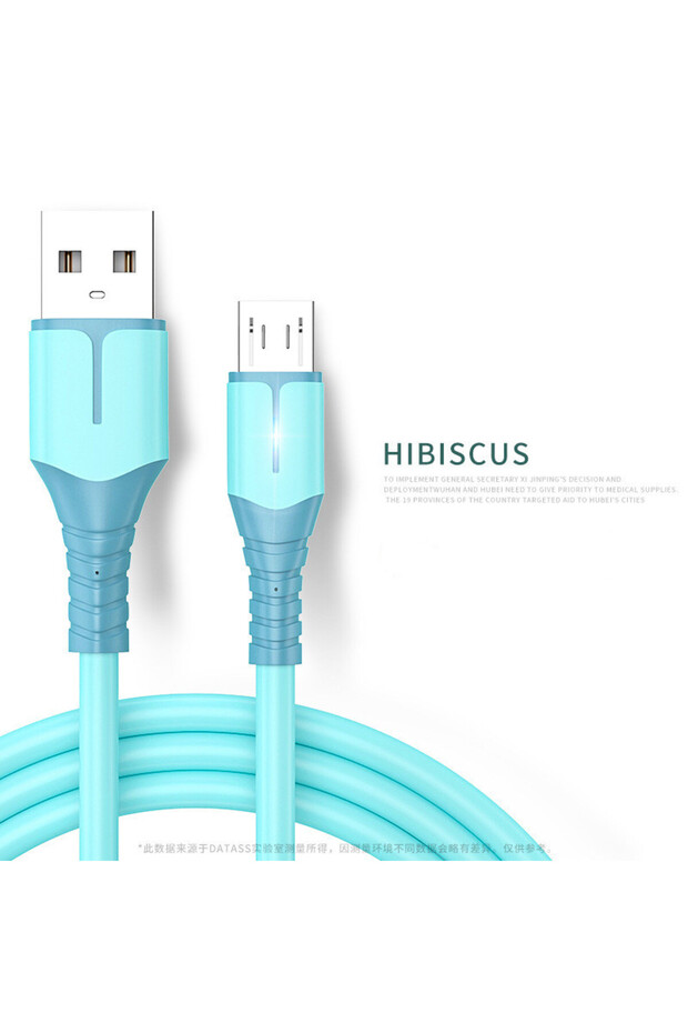 0.25m Blue Micro 5A USB Type C Cable 2M Micro USB 1M Fast Charging Mobile Phone Android Charger Type